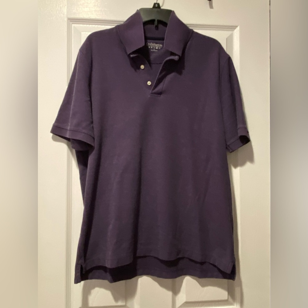 Croft & Barrow Men's Dark Purple Polo Shirt